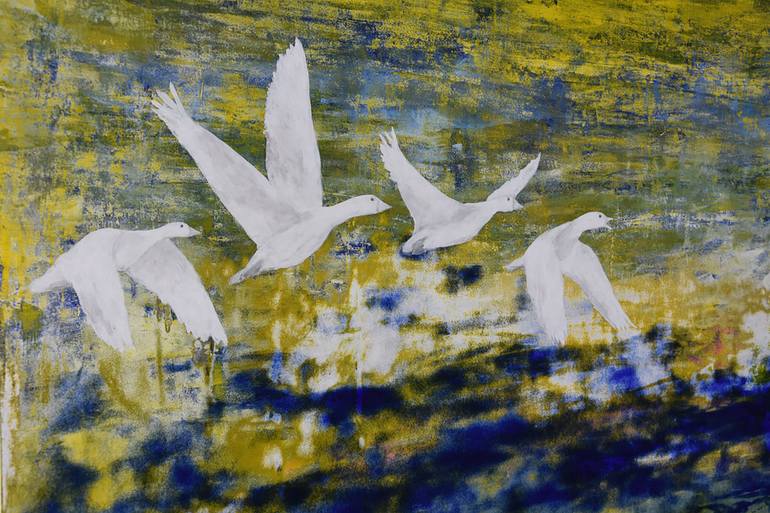 Original Figurative Nature Painting by Kay Sleking