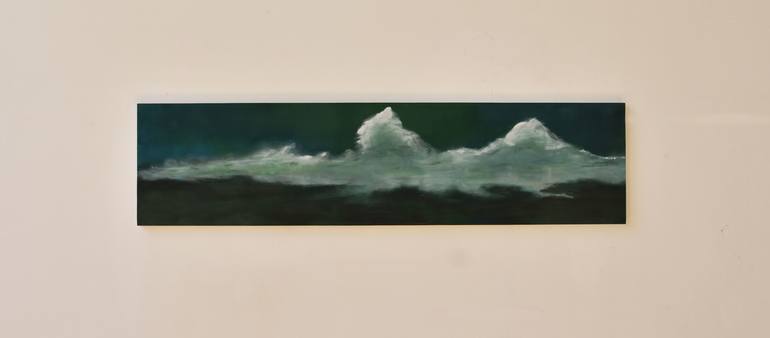 Original Expressionism Seascape Painting by Kay Sleking