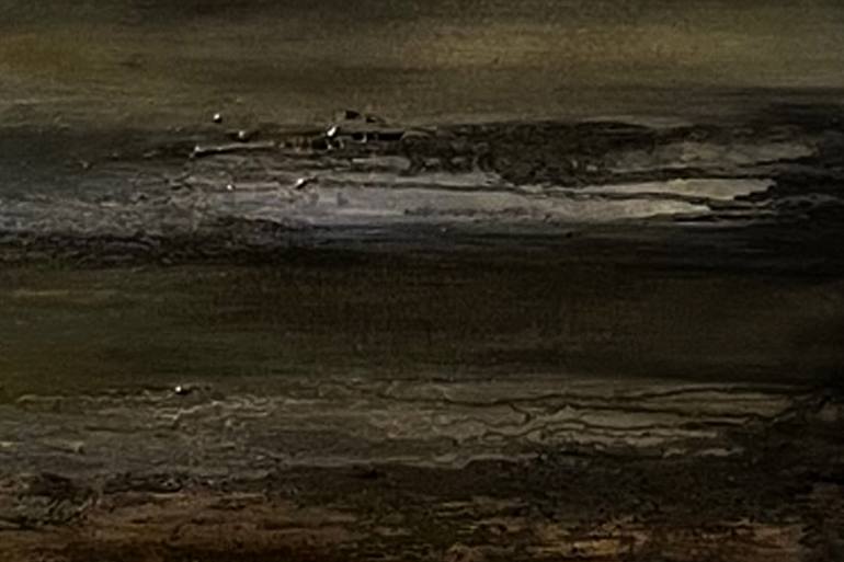 Original Abstract Seascape Painting by Amir Shishehgaran