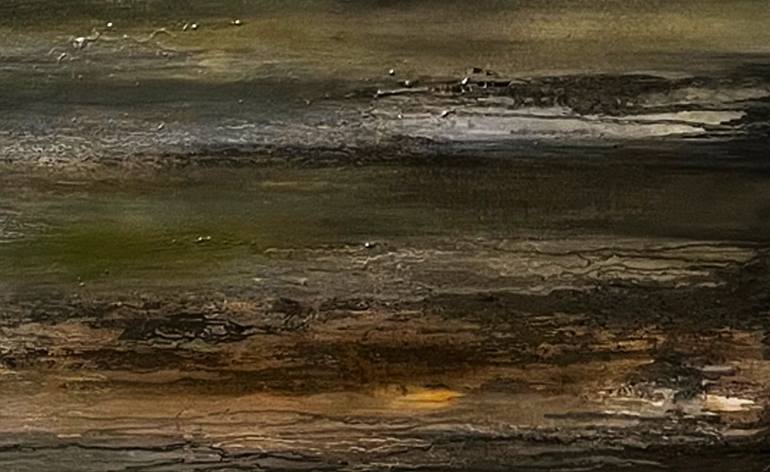 Original Abstract Seascape Painting by Amir Shishehgaran