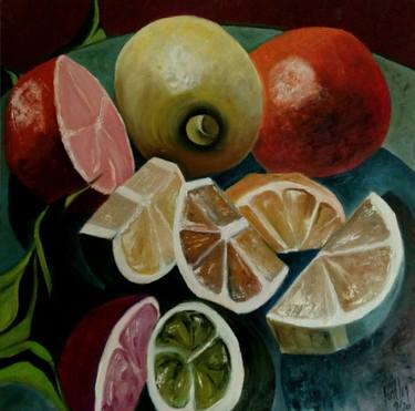 Original Still Life Painting by Kathy Marin