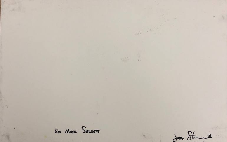 Original Abstract Landscape Drawing by Joshua Sterrett