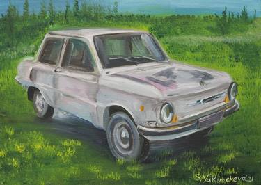Original Automobile Paintings by Svetlana Yakimcheva
