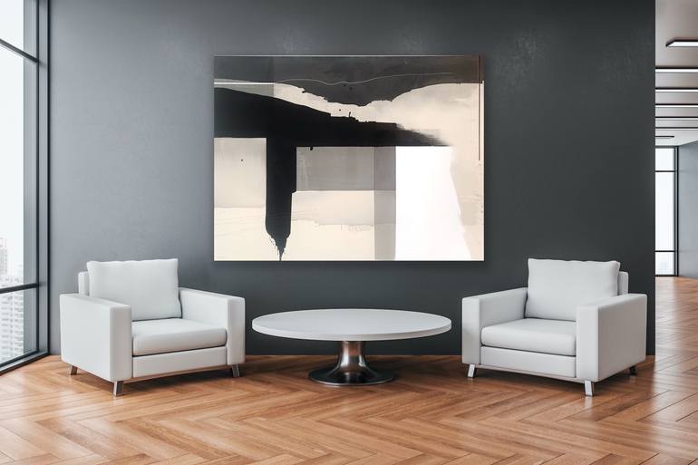 Original Minimalism Abstract Painting by Anna F Macdonald