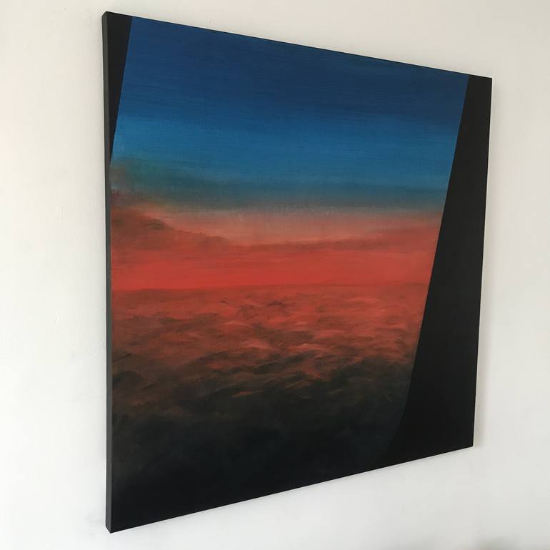 Original Fine Art Abstract Painting by James Charles Hester
