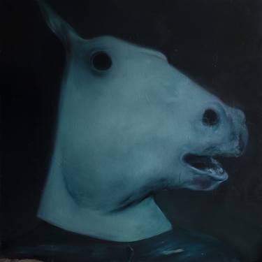 Print of Conceptual Horse Paintings by Nikita Tsoy