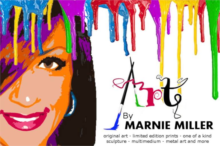 Original Pop Culture/Celebrity Painting by Marnie Miller