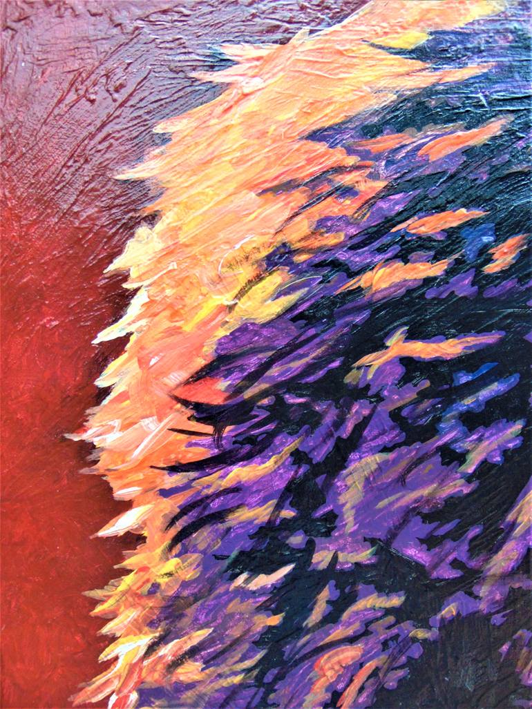 Original Modernism Animal Painting by Marnie Miller