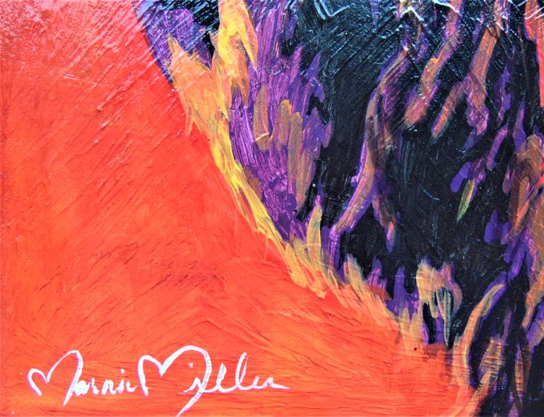 Original Modernism Animal Painting by Marnie Miller