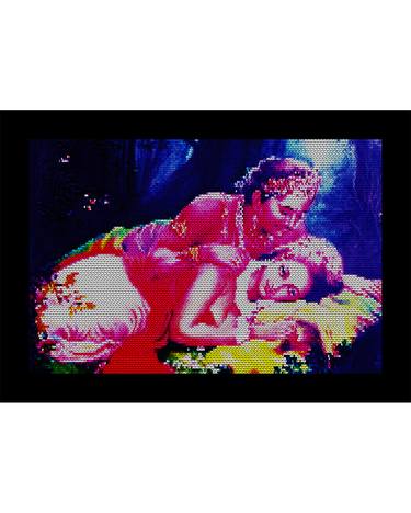 Print of Art Deco Classical mythology Mixed Media by swapnil jain