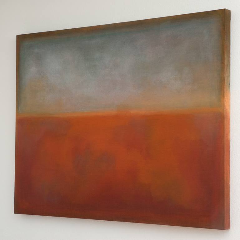 Original Abstract Landscape Painting by Bd Griffith