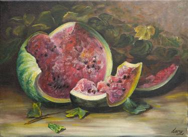 Original Still Life Paintings by Larysa Fajak