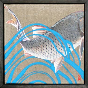 Original Fish Paintings by Haejin Yoo