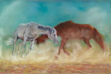 Original Horse Paintings by Gigi Barrett