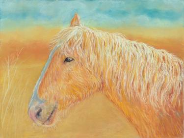 Print of Realism Horse Paintings by Gigi Barrett