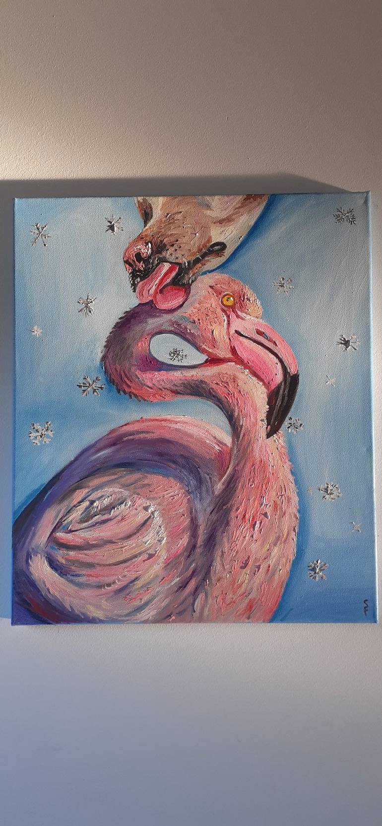Original Contemporary Animal Painting by Sofia Gasviani