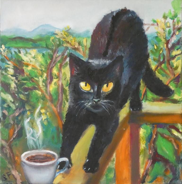 Cats in Acrylic Coffee Mug