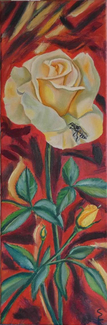 Print of Art Deco Floral Paintings by Sofia Gasviani