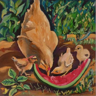 Original Animal Paintings by Sofia Gasviani