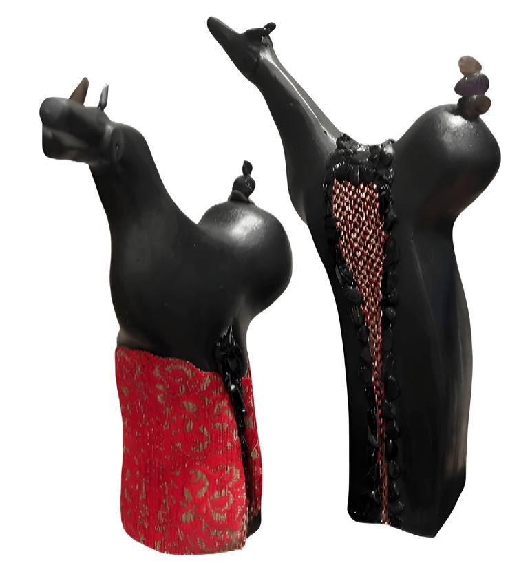 Original Surrealism Animal Sculpture by Paola Moscatelli