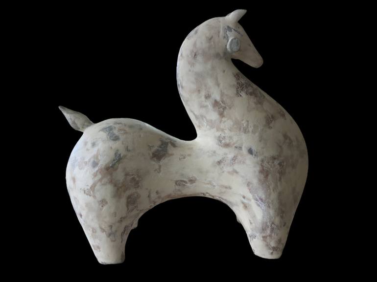 Original Figurative Animal Sculpture by Paola Moscatelli