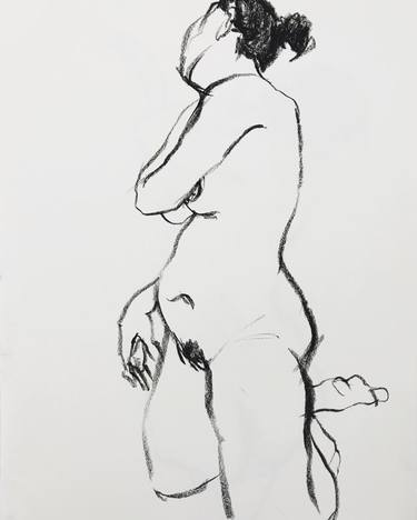 Original Fine Art Nude Drawings by Hyejung Jeong