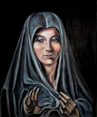 Original Women Painting by Tonio Klay