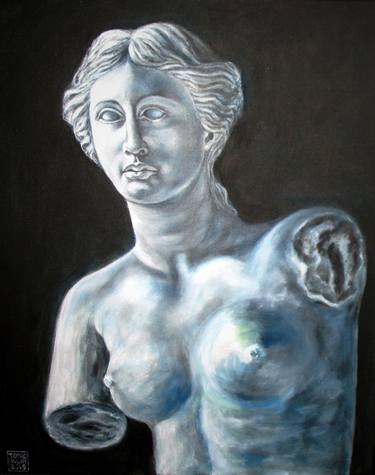 Original Nude Painting by Tonio Klay