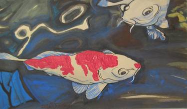 Original Fish Paintings by Jan René Fuchsluger