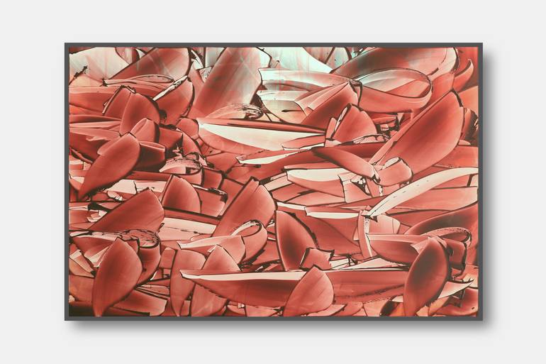 Original Abstract Expressionism Abstract Painting by Vadym Vasylenko