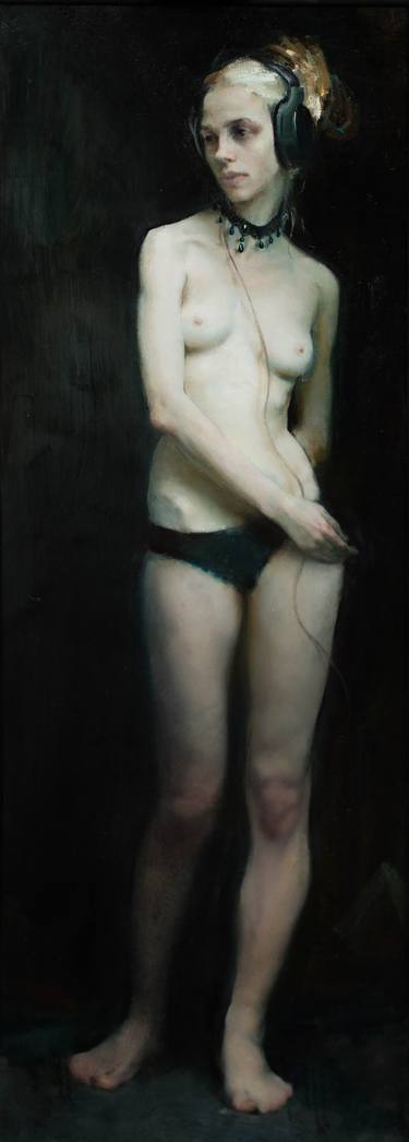 Original Nude Paintings by Mikhail Solovev
