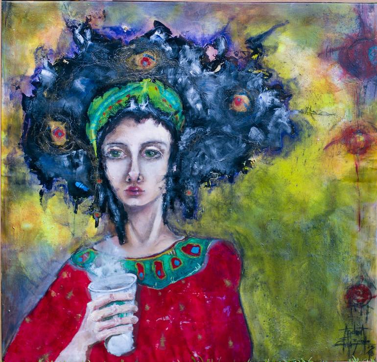 what kills is the humidity Painting by Andrea Elizondo Saatchi Art