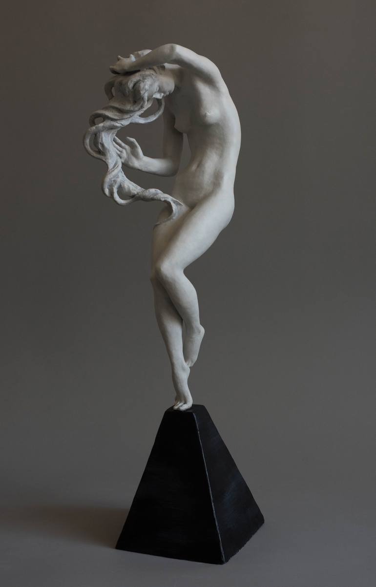Original Figurative Women Sculpture by Yaroslav Kostko