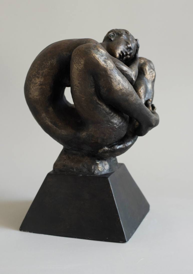 Original Figurative Women Sculpture by Yaroslav Kostko