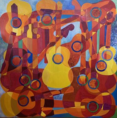 Print of Abstract Music Paintings by Peter Cabal