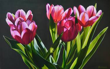 Original Floral Paintings by Iryna Buivolova