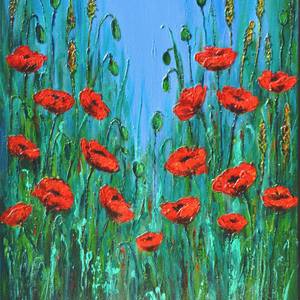 Collection "Impasto Flowers" collection of artworks Irina Buivolova