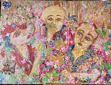 Original People Paintings by Neyla Nachi Bouattour