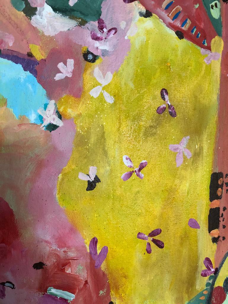 Original Figurative Abstract Painting by Neyla Nachi Bouattour