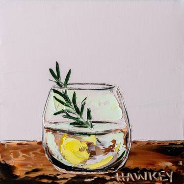 Print of Expressionism Food & Drink Paintings by Angela Hawkey