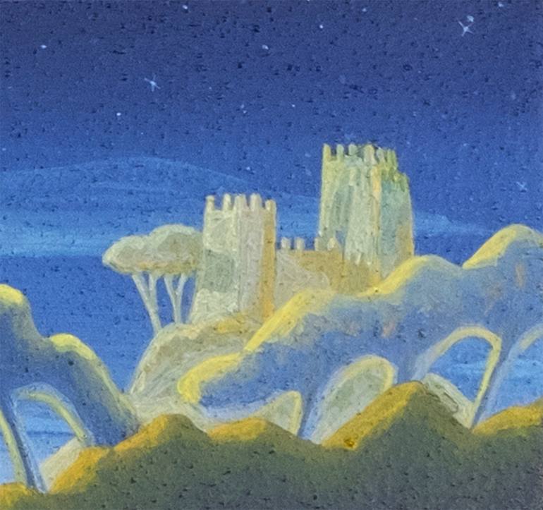 Original Figurative Landscape Painting by Luca Dall'Olio