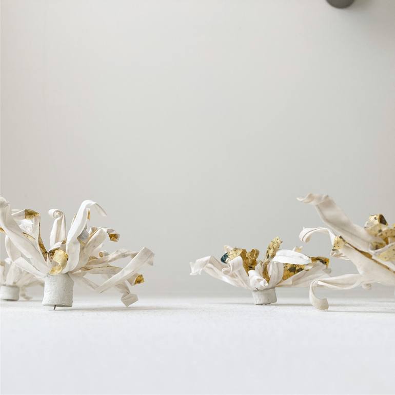 Original Conceptual Floral Sculpture by Imre Van Buuren