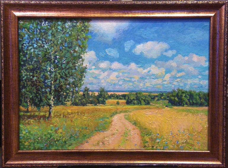 Original Landscape Painting by Maksim Bulaev
