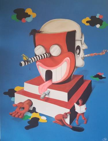 Print of Dada Popular culture Paintings by Etienne Class