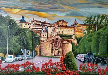 Print of Figurative Cities Paintings by Rosa Fernandez