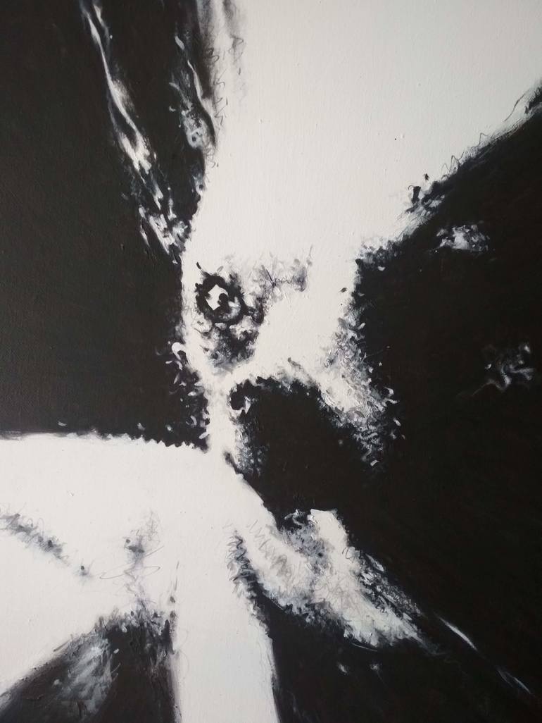 Original Abstract Dogs Painting by Dmitry Avramov