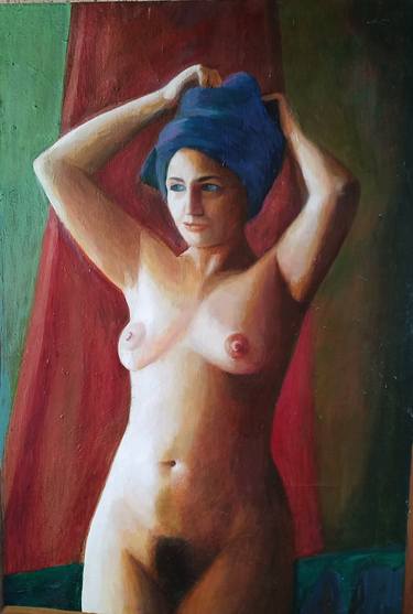 Original Fine Art Women Paintings by vjaceslav iljasenko