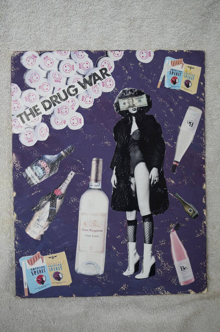 Original Surrealism People Collage by Kursten Melnick
