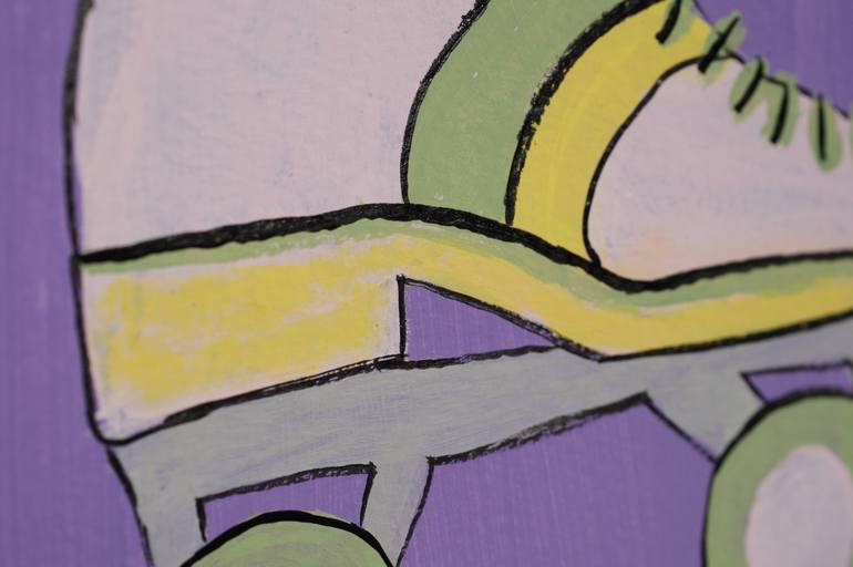 Original Expressionism Sports Painting by Kursten Melnick