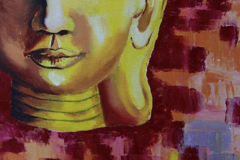 Original Figurative Religion Painting by Akshatha N